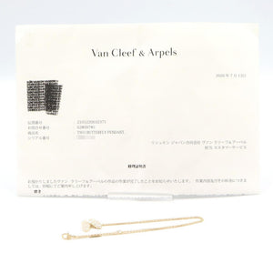Van Cleef & Arpels De Papillon Pendant Necklace 18K Yellow Gold - view 5