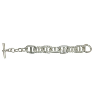 Hermes Chaine d'Ancre Area 2 Bracelet Sterling Silver - view 5