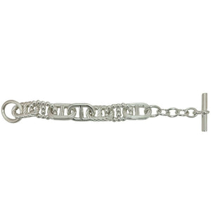 Hermes Chaine d'Ancre Area 2 Bracelet Sterling Silver - view 6