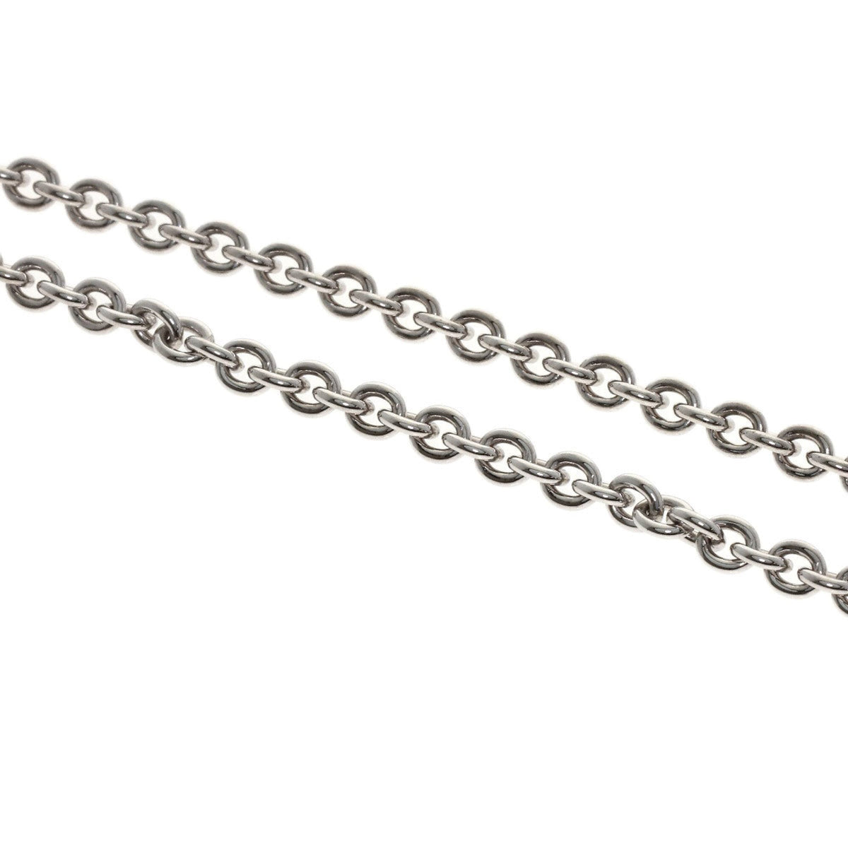 Catene Three Ball Pendant Necklace 18K White Gold