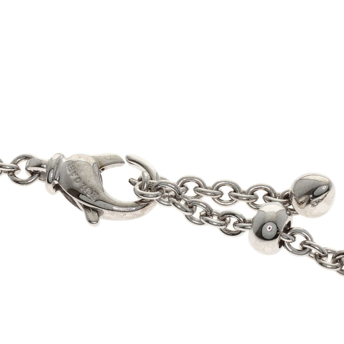 Catene Three Ball Pendant Necklace 18K White Gold