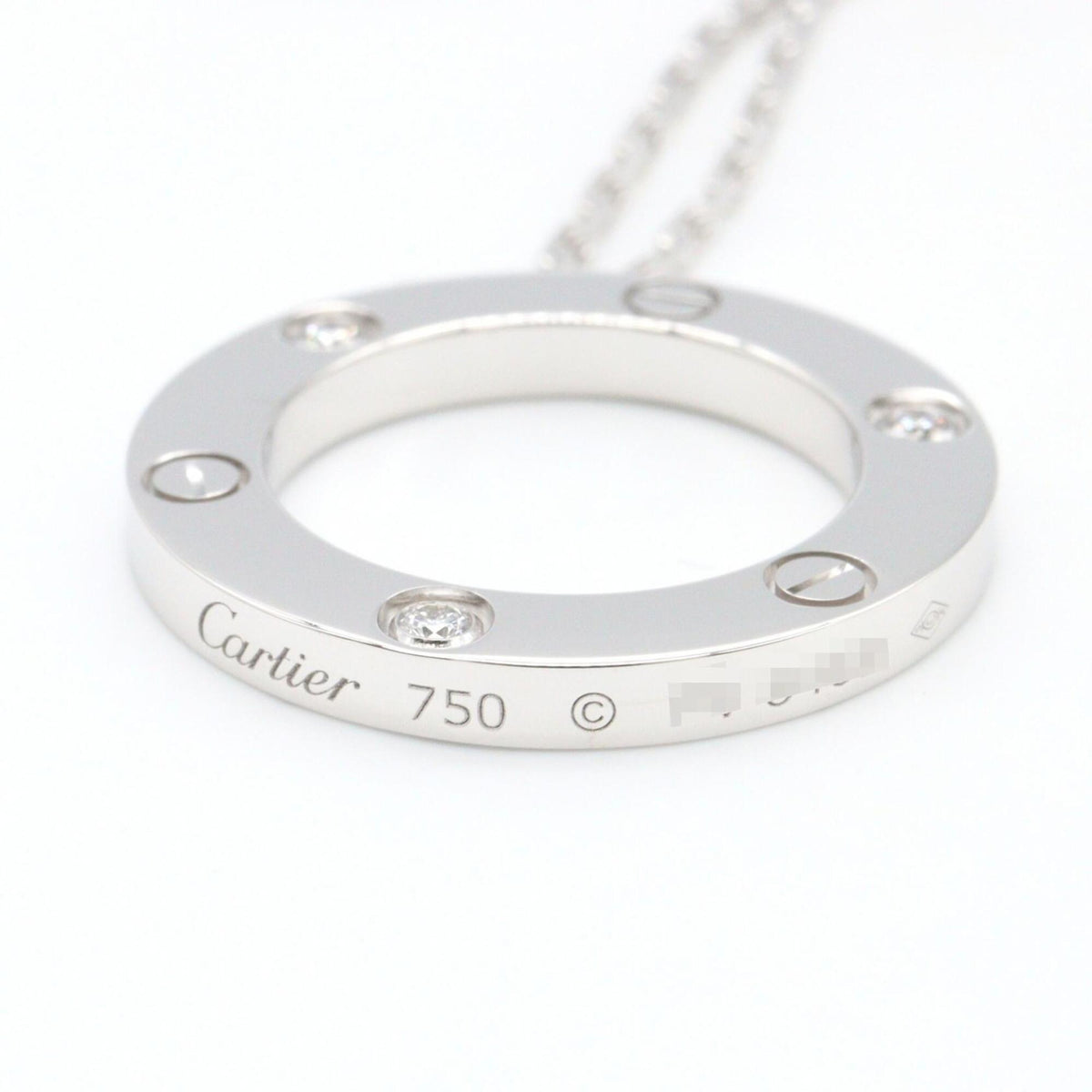 Cartier Pendant Necklace 18K White Gold – view 3