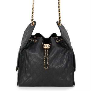 Chanel 25 Hobo Bag Quilted Caviar Medium - view 1