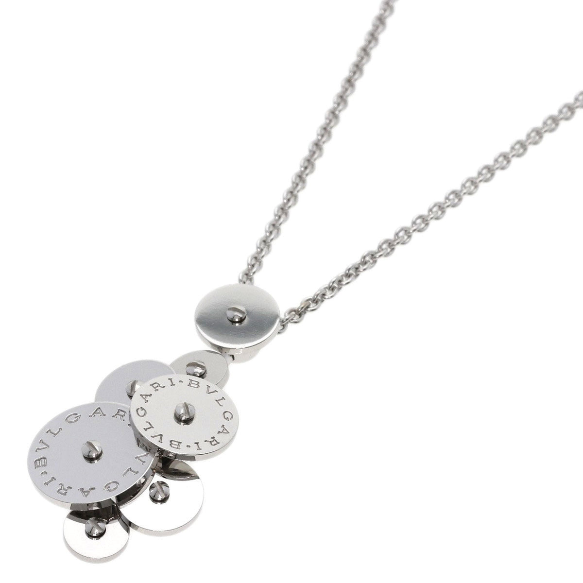 Cycladi Pendant Necklace 18K White Gold