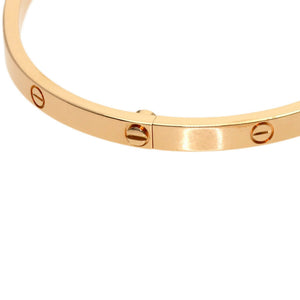 Cartier Love Bracelet 18K Rose Gold - view 5