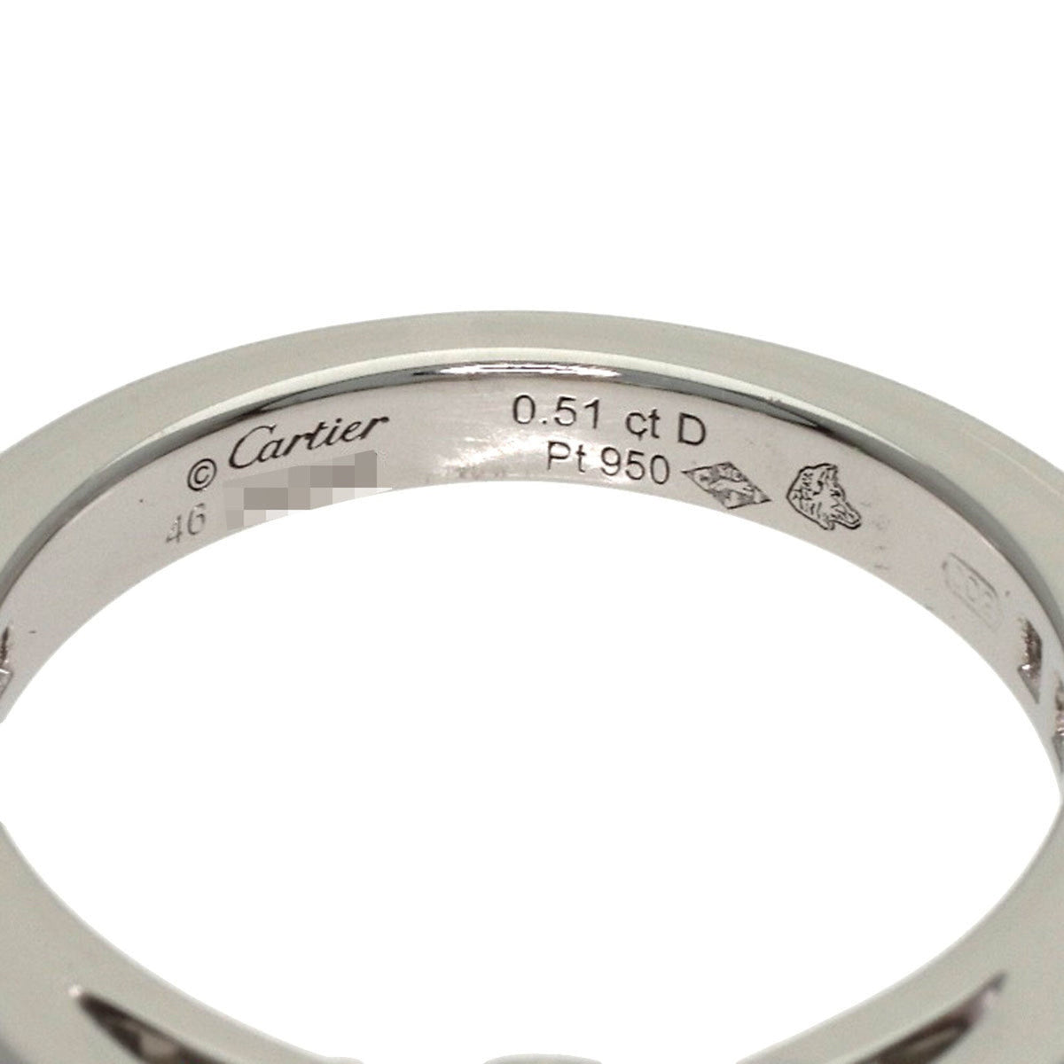 Cartier Ring Platinum – view 5