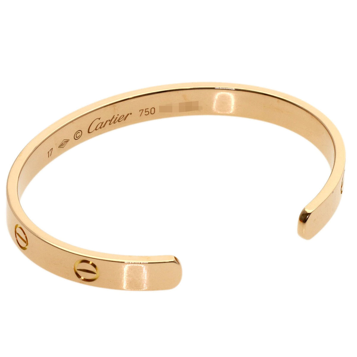 Cartier Open Love Bracelet 18K Rose Gold – view 3