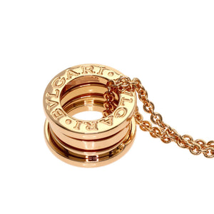 Bvlgari B.Zero1 Pendant Necklace 18K Rose Gold - view 3