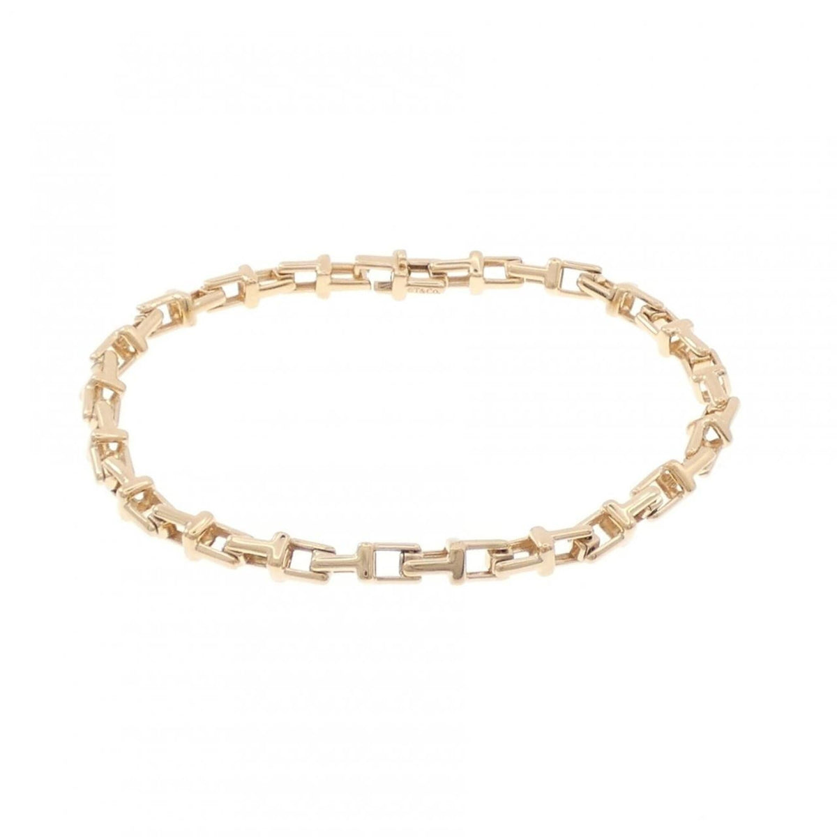 Narrow Chain Bracelet 18K Rose Gold