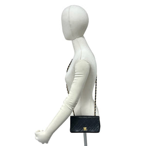 Chanel Vintage Classic Double Flap Bag Quilted Lambskin Medium - view 2