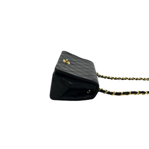 Chanel Vintage Classic Double Flap Bag Quilted Lambskin Medium - view 6