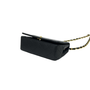 Chanel Vintage Classic Double Flap Bag Quilted Lambskin Medium - view 8