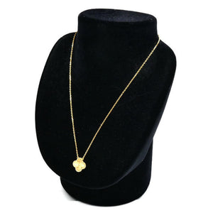 Van Cleef & Arpels Vintage Alhambra Pendant Necklace 18K Yellow Gold - view 6