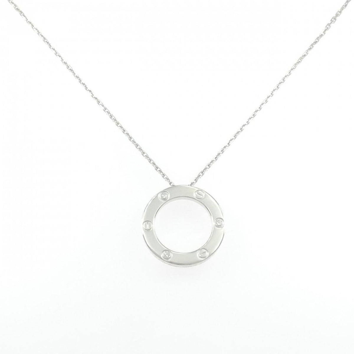 Cartier Pendant Necklace 18K White Gold With Diamond
