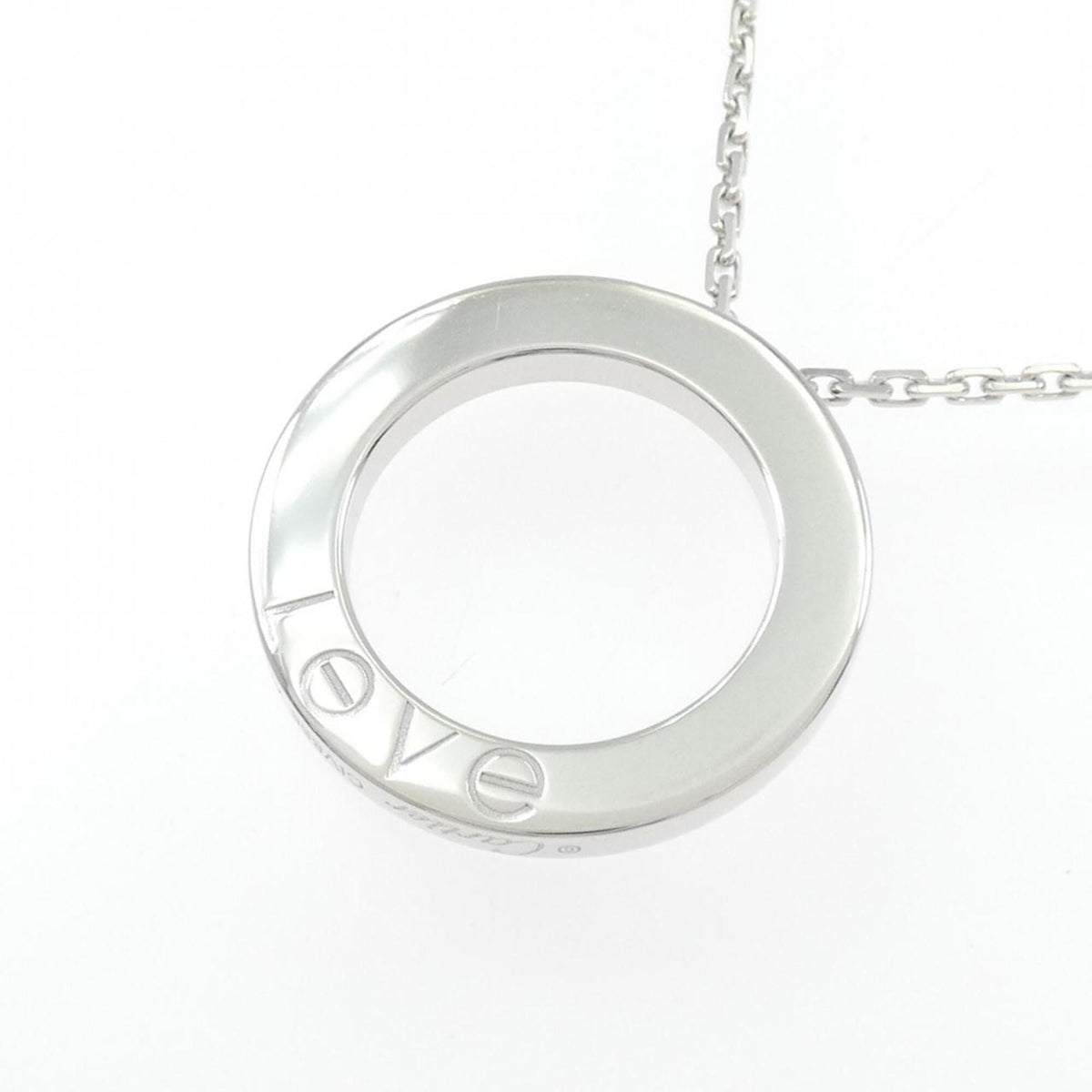 Cartier Pendant Necklace 18K White Gold With Diamond – view 4