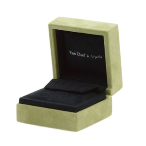 Van Cleef & Arpels Vintage Alhambra Earrings 18K Yellow Gold and Malachite 18K Yellow Gold - view 9