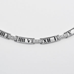 Tiffany & Co. Atlas Necklace 18K White Gold - view 8