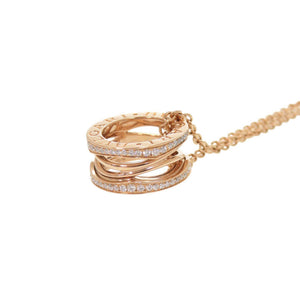 Bvlgari B.Zero1 Pendant Necklace 18K Rose Gold - view 9