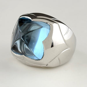 Bvlgari Pyramide Ring With Topaz - view 2