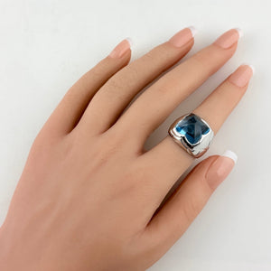 Bvlgari Pyramide Ring With Topaz - view 6