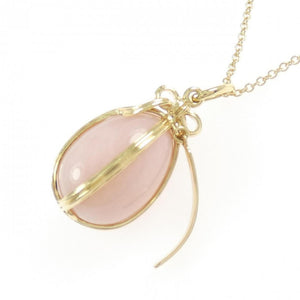 Tiffany & Co. Egg Charm Pendant Necklace 18K Yellow Gold - view 3