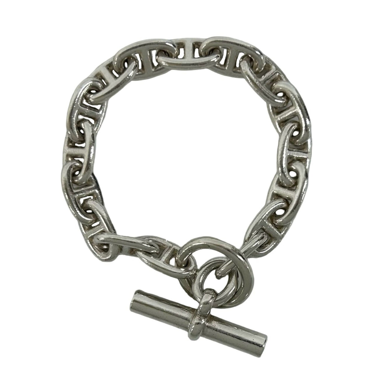 Hermes Chaine D'Ancre Bracelet Sterling Silver