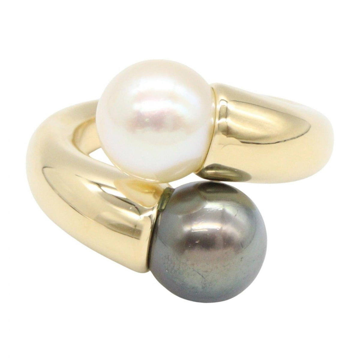 Cartier Ring 18K Yellow Gold with Pearl – view 2