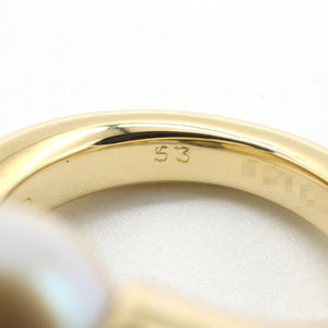 Cartier Ring 18K Yellow Gold with Pearl - view 5