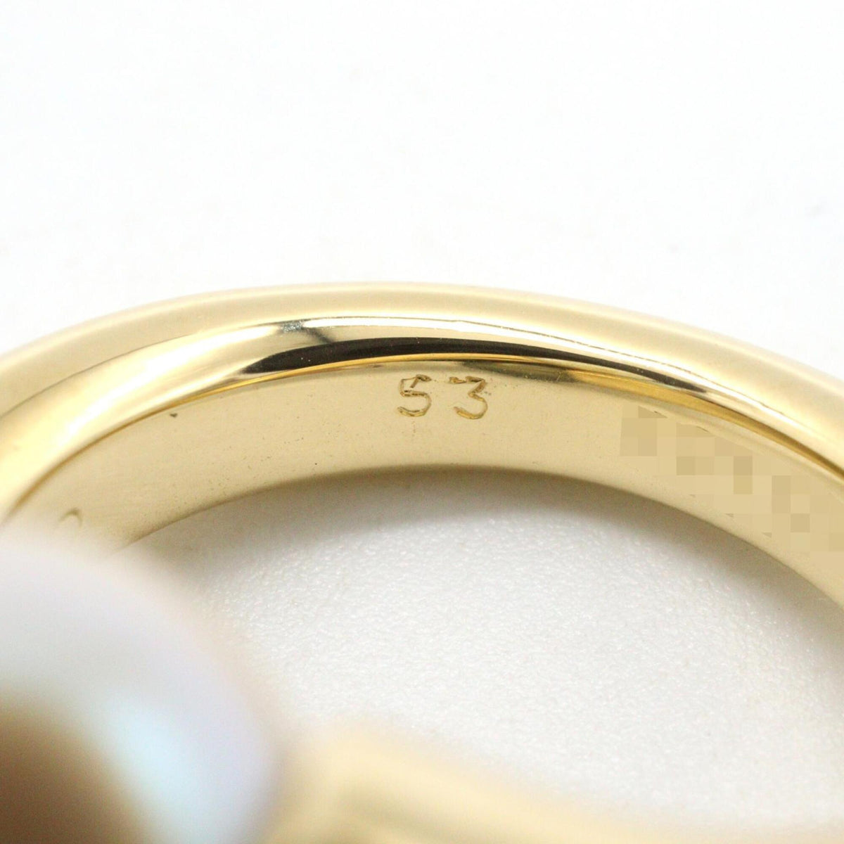 Cartier Ring 18K Yellow Gold with Pearl – view 5