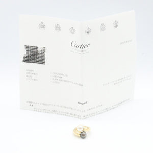 Cartier Ring 18K Yellow Gold with Pearl - view 8