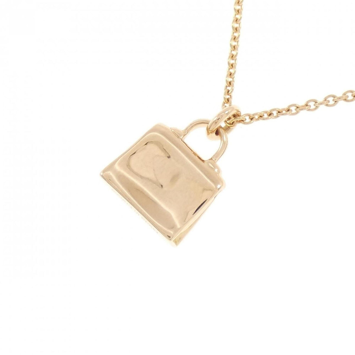 Pendant Necklace 18K Rose Gold with Diamond