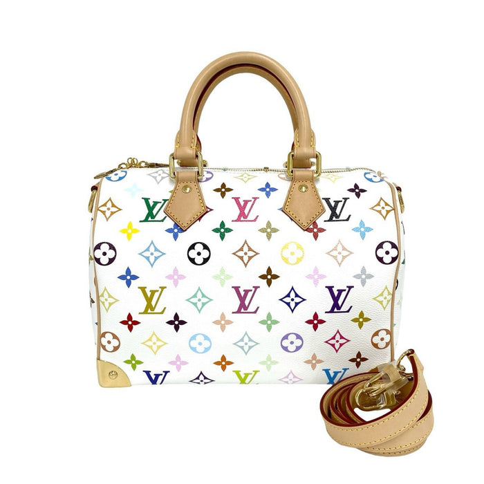 Louis Vuitton x Takashi Murakami Speedy Soft Bandouliere Bag Monogram Multicolor 25
