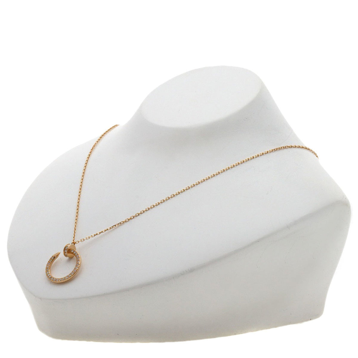 Cartier Juste un Clou Pendant Necklace 18K Rose Gold with Diamond – view 5