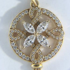 Tiffany & Co. Pendant Necklace 18K Yellow Gold with Diamond - view 4