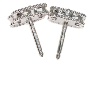 Van Cleef & Arpels Sweet Alhambra Earrings 18K White Gold 18K White Gold - view 4