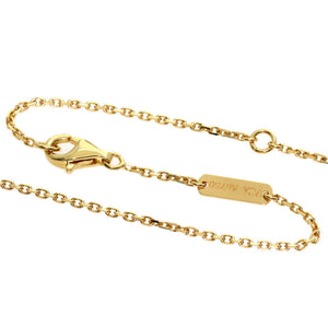 Van Cleef & Arpels Vintage Alhambra Pendant Necklace 18K Yellow Gold and Carnelian - view 3