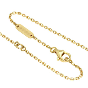 Van Cleef & Arpels Vintage Alhambra Pendant Necklace 18K Yellow Gold and Malachite - view 3