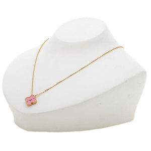 Van Cleef & Arpels Vintage Alhambra Pendant Necklace 18K Rose Gold - view 4