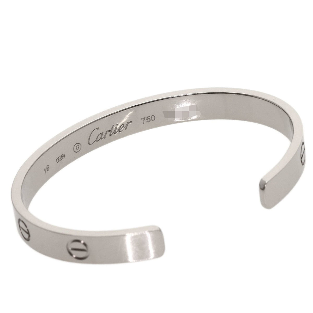 Cartier Open Love Bracelet 18K White Gold – view 2