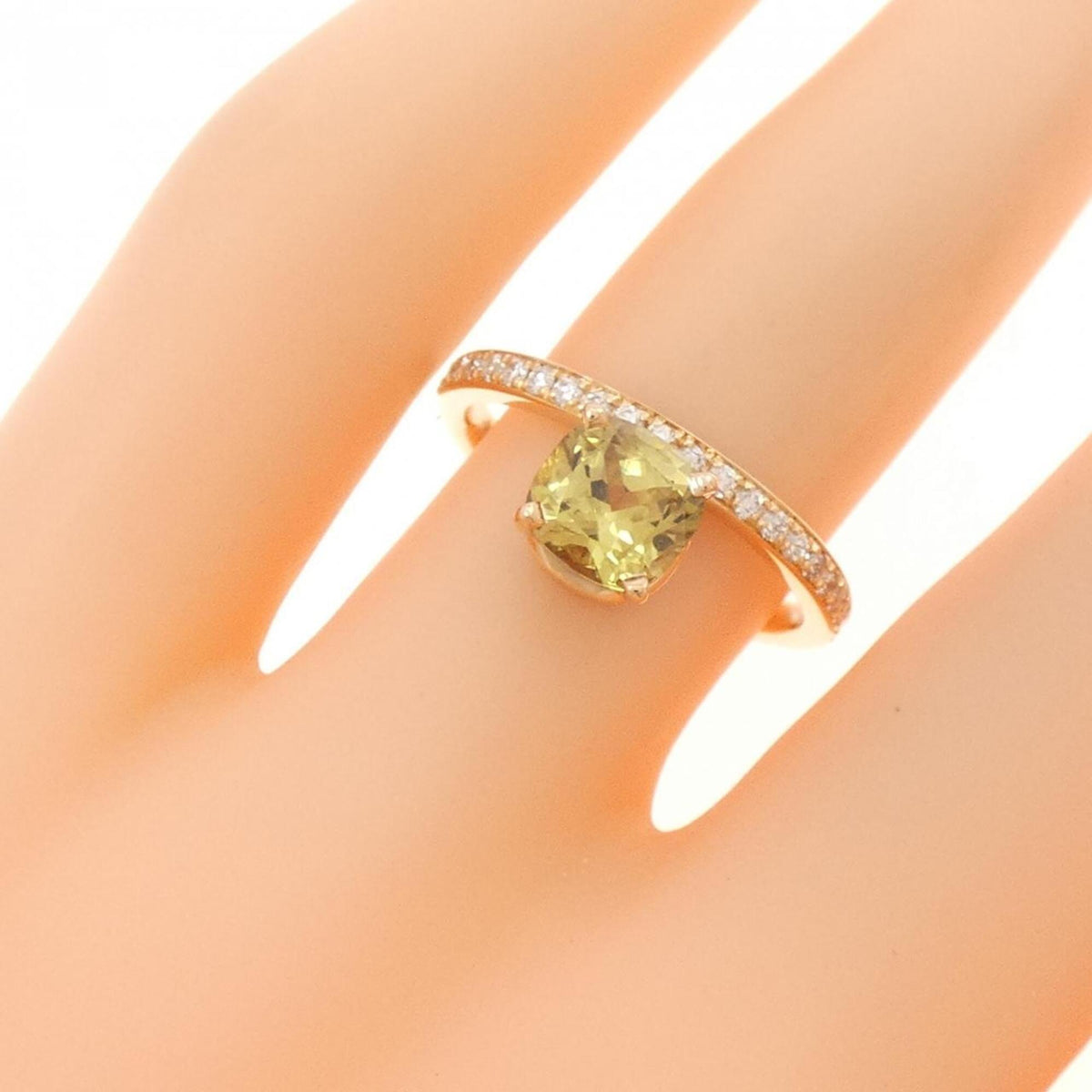 Grand Jeté Couleur Ring 18K Rose Gold with Diamond