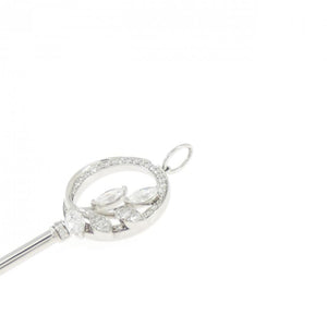 Tiffany & Co. Pendant Necklace Platinum with Diamond - view 3