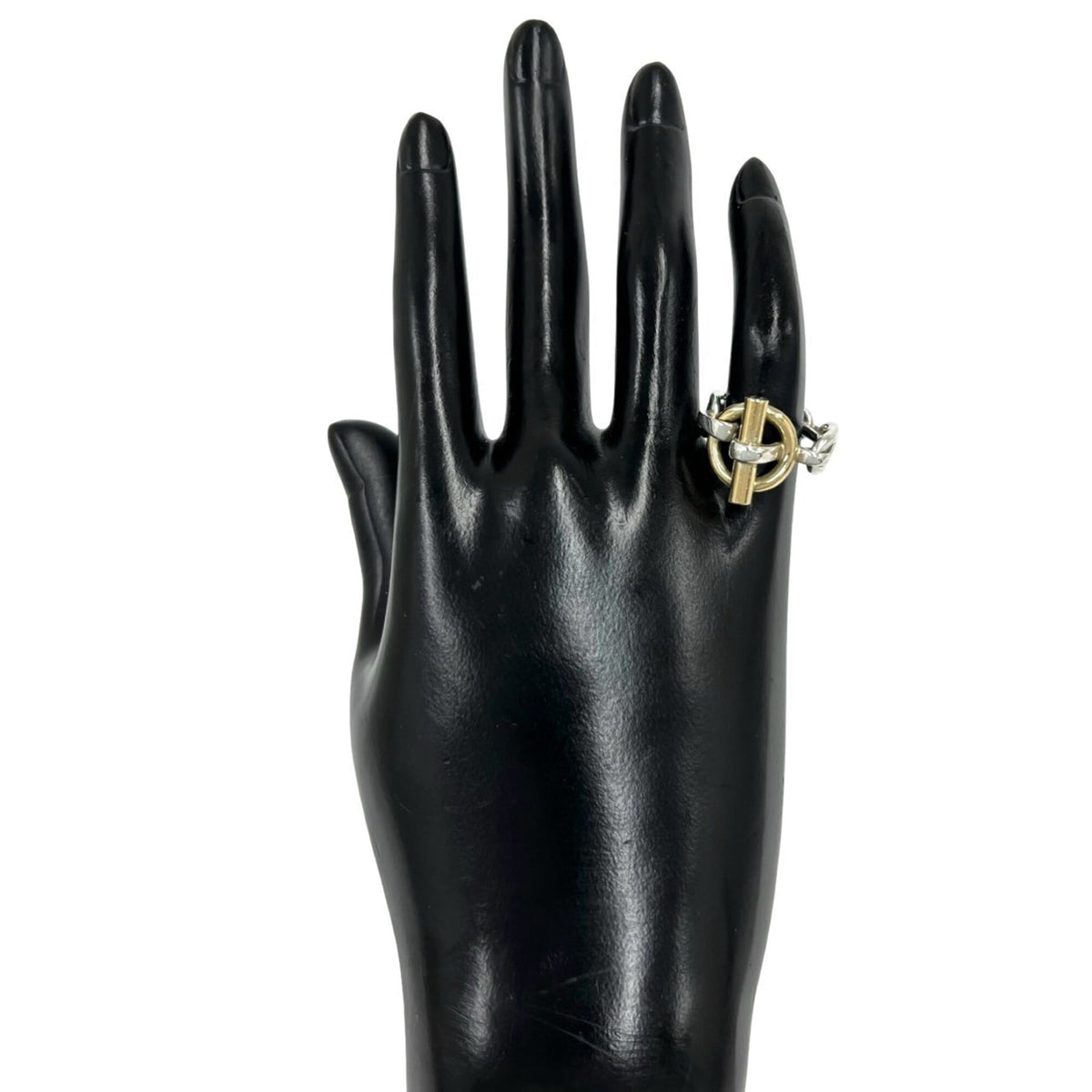 Ring Sterling Silver and 18K Yellow Gold