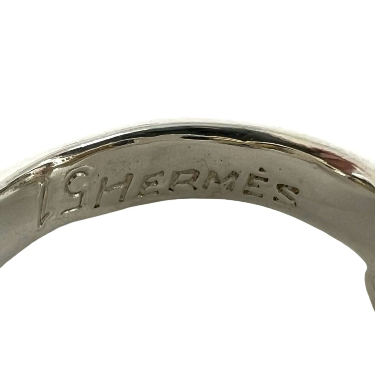 Chaine d'Ancre Band Ring Sterling Silver and 18K Yellow Gold