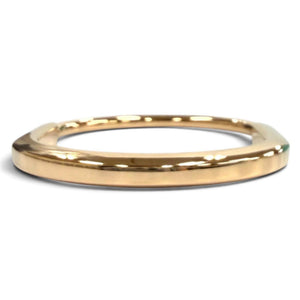 Tiffany & Co. Lock Bangle 18K Rose Gold Large Bracelet - view 3