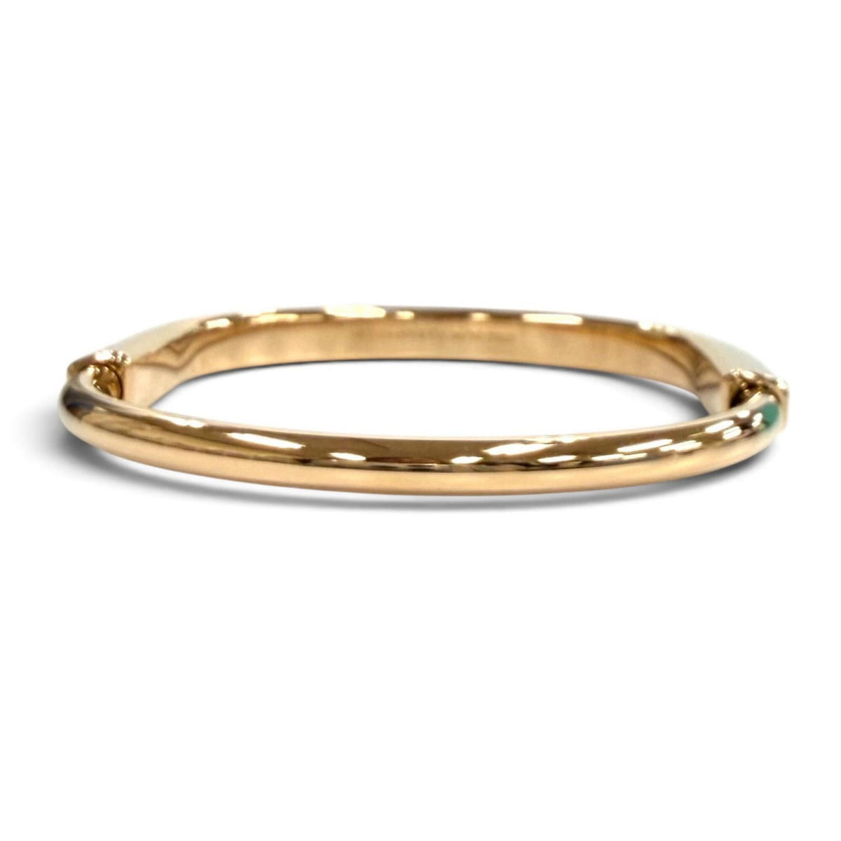 Lock Bangle 18K Rose Gold Large Bracelet