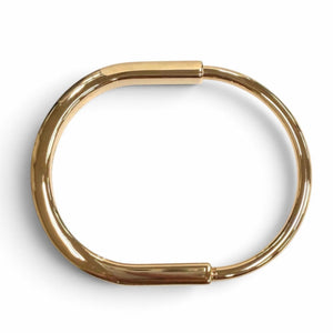 Tiffany & Co. Lock Bangle 18K Rose Gold Large Bracelet - view 5