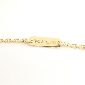 Van Cleef & Arpels Vintage Alhambra Pendant Necklace 18K Yellow Gold and Malachite - view 3