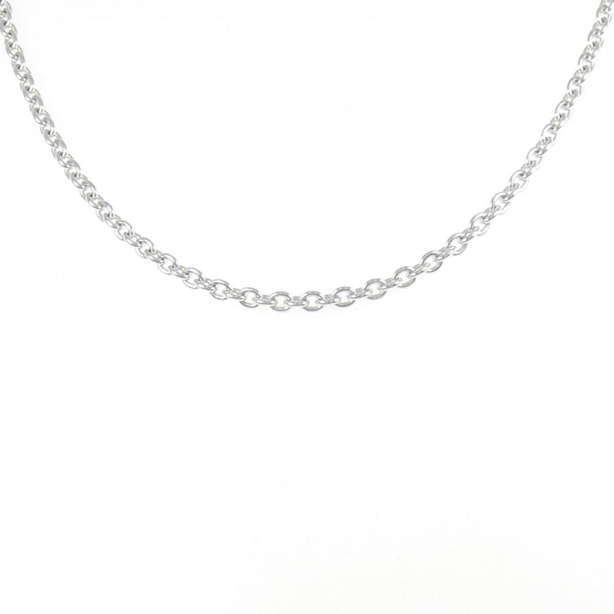 Pendant Necklace 18K White Gold