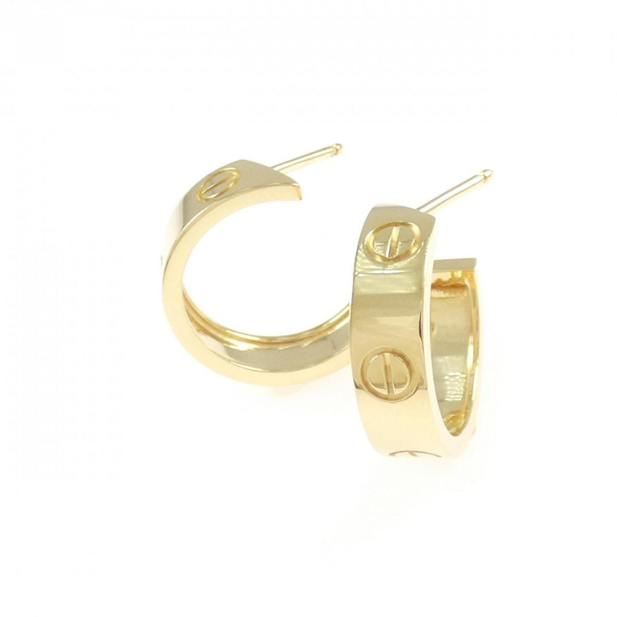 Cartier Love Earrings 18K Yellow Gold 18K Yellow Gold – view 2