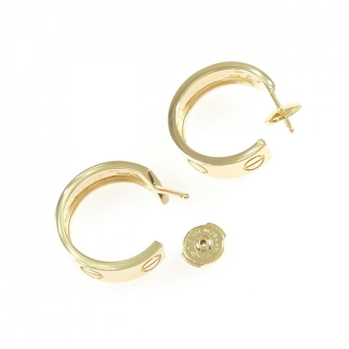 Cartier Love Earrings 18K Yellow Gold 18K Yellow Gold – view 3